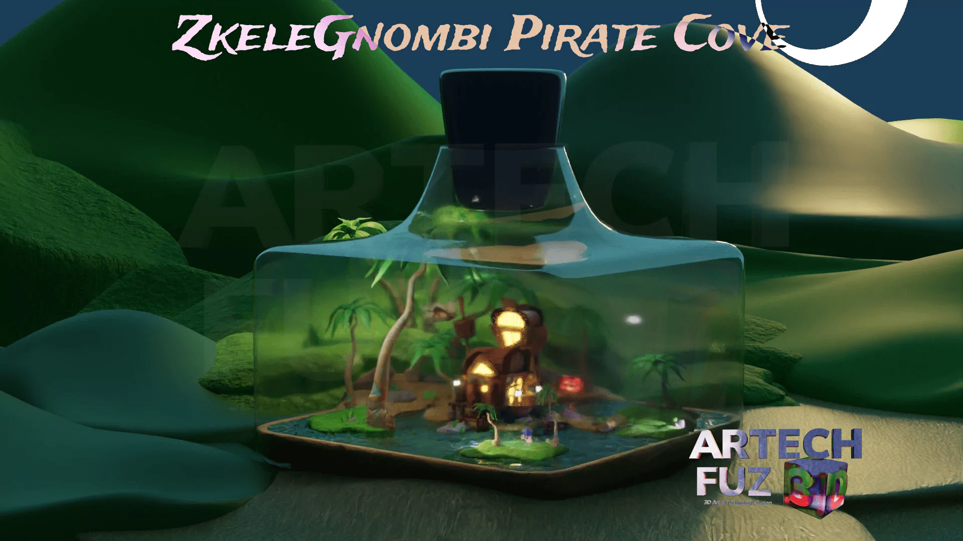 Scene External with Bottle